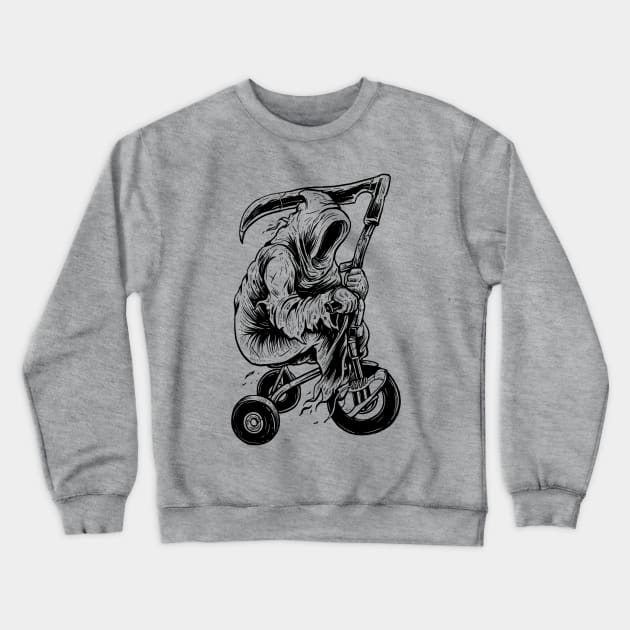 Reaper Biker Crewneck Sweatshirt by DFR